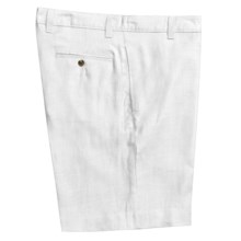 Vintage 1946 Linen Shorts  (For Men) in White - Closeouts