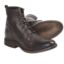Vintage Bluff Harness Boots - Leather (For Men) in Chocolate - Closeouts