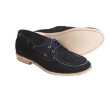 Vintage Hampton Shoes - Leather (For Men) in Navy/White - Closeouts