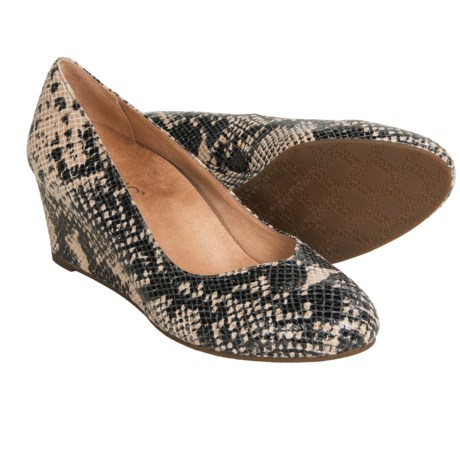 Vionic with Orthaheel Technology Antonia Wedge Pumps Suede For Women