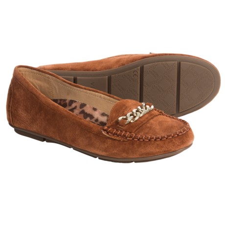 Vionic with Orthaheel Technology Chill Mesa Loafers Suede For Women