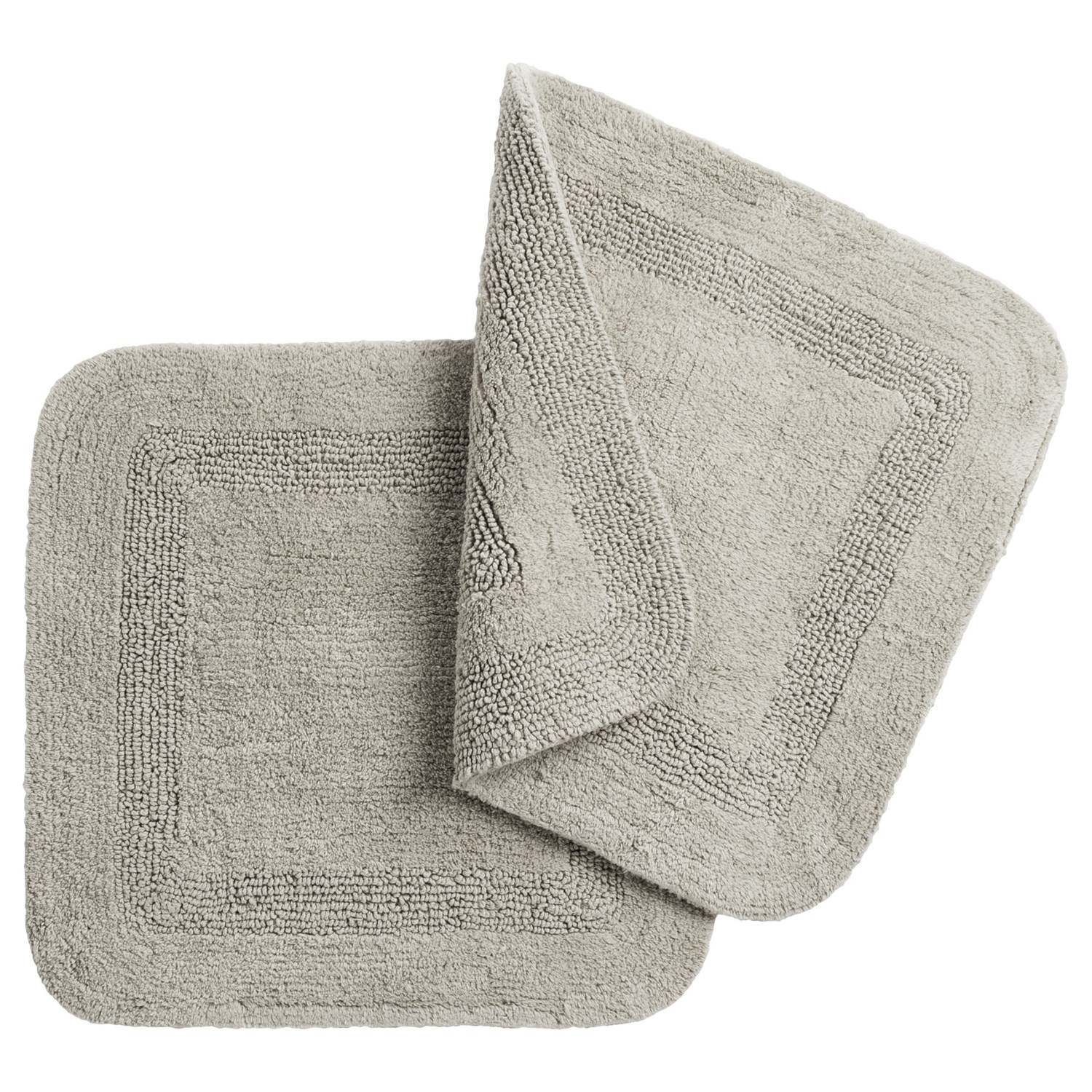 Vista Home Fashions Chalet Square Bath Rugs 21x21”, Set of 2 Save 45
