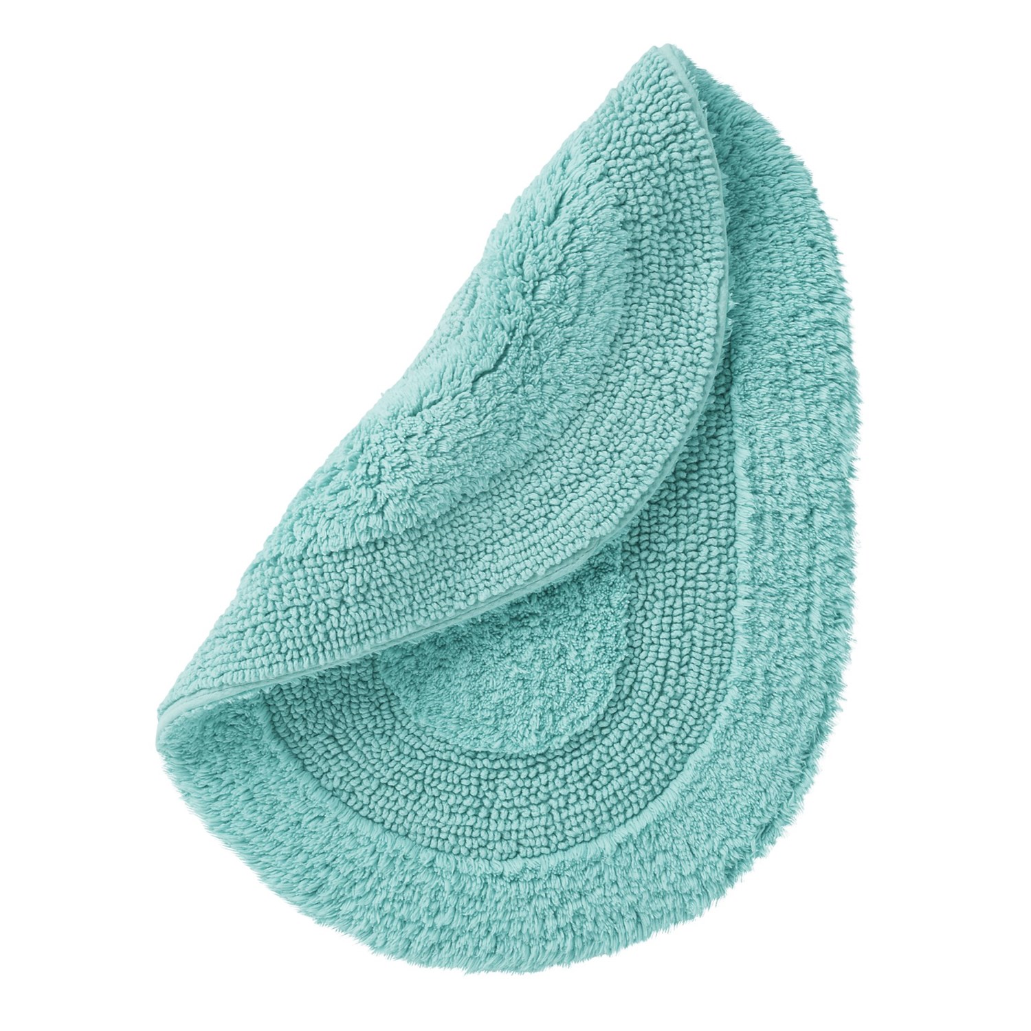 Vista Home Oval Cotton Bath Rug 21x34”, Reversible Save 48