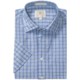 Viyella Check Shirt - Spread Collar, Short Sleeve (For Men)
