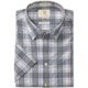Viyella Cotton Check Shirt - Hidden Button-Down Collar, Short Sleeve (For Men)