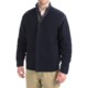 Viyella Cotton Full-Zip Sweater - Knit Collar (For Men)