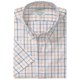 Viyella Cotton Multi-Plaid Shirt - Short Sleeve (For Men)