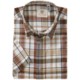 Viyella Cotton Plaid Sport Shirt - Short Sleeve (For Men)