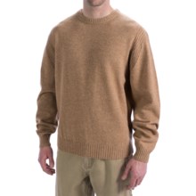 Viyella Lambswool Sweater - Long Sleeve (For Men) in Tan - Closeouts