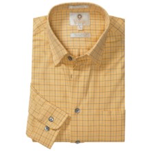 Viyella Multi-Check Sport Shirt - Hidden Button-Down Collar, Long Sleeve (For Men) in Sunshine - Closeouts