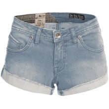 Volcom On the Road Tom Girl Shorts (For Women) in Salt Wash - Closeouts
