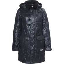 Volcom Rowen Down Snowboard Parka - Insulated (For Women) in Black - Closeouts