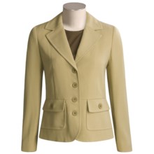 Votre Nom Collection French Gab Jacket (For Women) in Beige - Closeouts