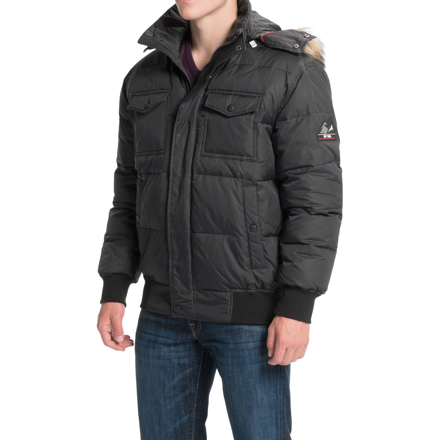 VRY WRM Lodge Down Bomber Jacket (For Men) - Save 82%