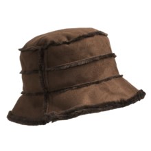 Wallaroo Tasmania Faux-Suede Hat (For Women) in Chocolate - Closeouts