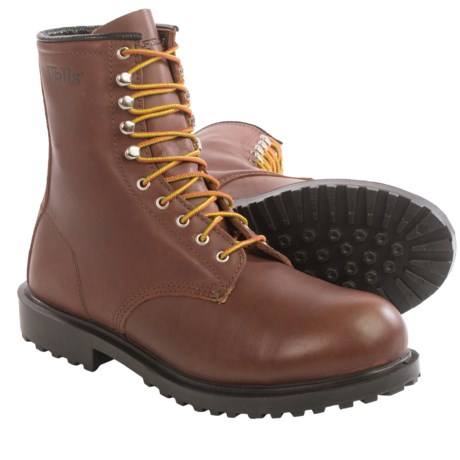 Walls Daxton Work Boots Leather Steel Toe 8 For Men
