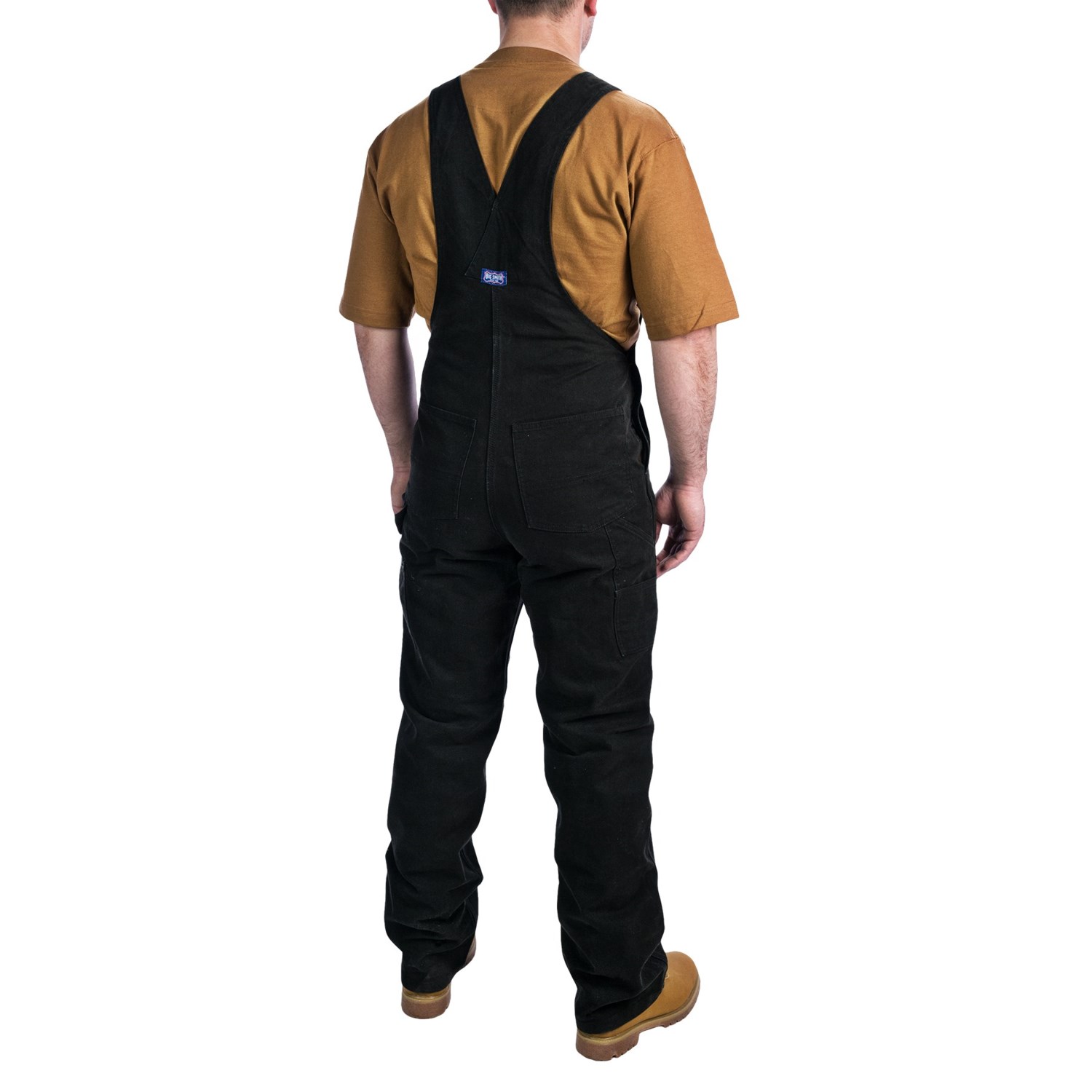 Walls Workwear Big Smith Washed Duck Bib Overalls (For Men) 7267U
