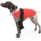 Warm Whiskers Pet Therapy Jacket with Gel Packs - Large in Black/Red