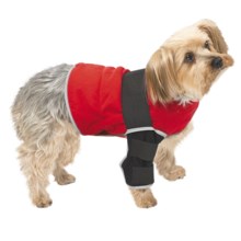 Warm Whiskers Therapy Jacket with Gel Packs - Small in Black/Red - Closeouts