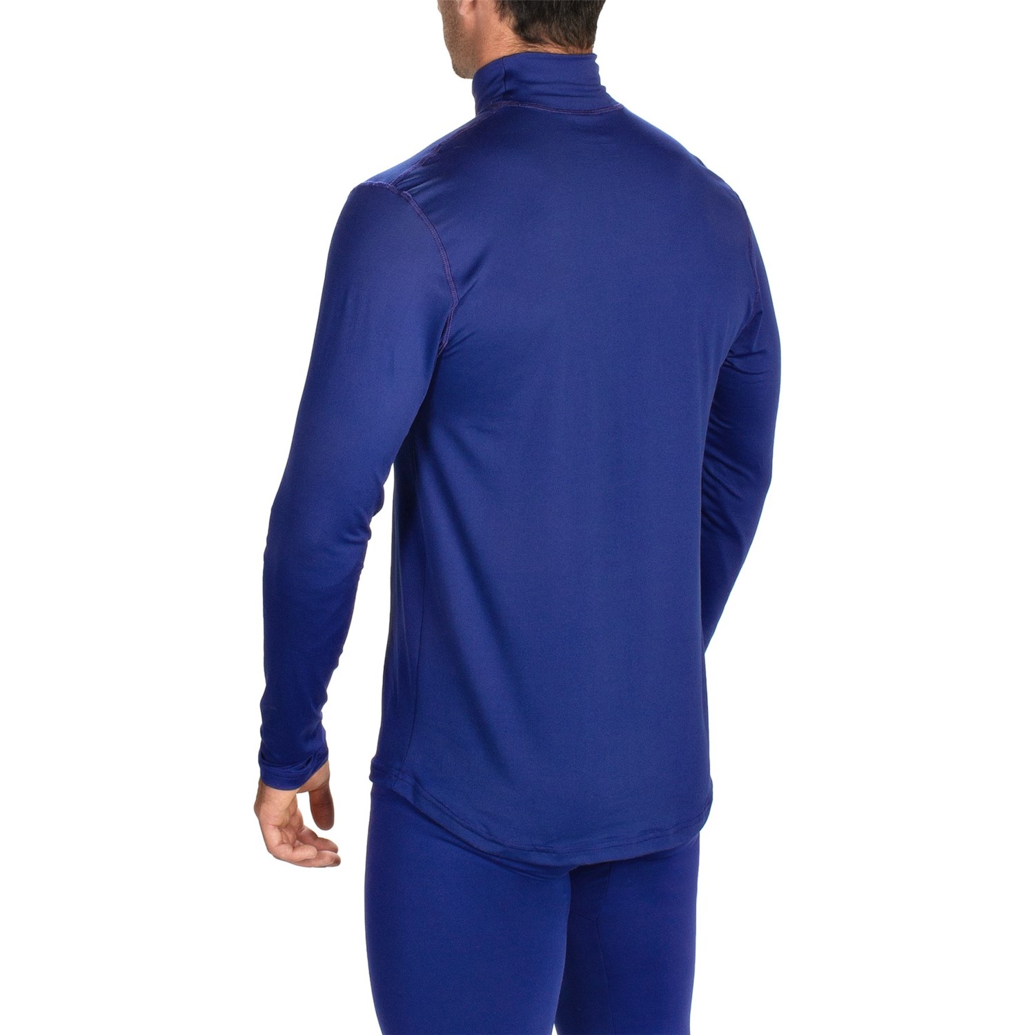 mock neck base layer top mens