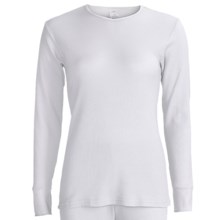 Watson’s Waffle Base Layer Top - Long Sleeve (For Women) in White - Closeouts
