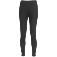 Watson’s Waffle-Knit Long Johns (For Women) in Black - Closeouts