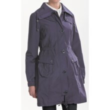 Weatherproof City Anorak Coat (For Women) in Indigo - Closeouts