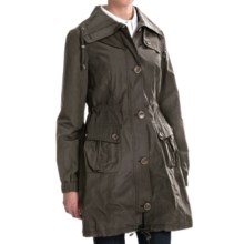 Weatherproof City Anorak Coat (For Women) in Parsley - Closeouts