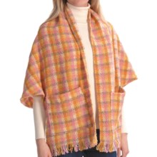 Weave of the Irish Pocket Wrap (For Women) in Gold/Pink/Taupe - Closeouts