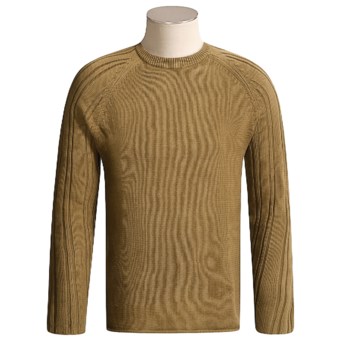 Weekendz Off Ribbed Sweater - Cotton (For Men)