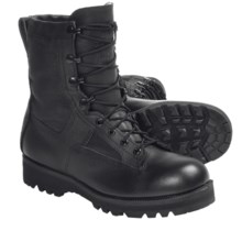Wellco Temperate Weather 3-Layer Sole Boots - Waterproof, 8” (For Men) in Black/Full Grain Leather - 2nds