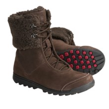 Wenger Cambridge Boots - Sherpa Lining (For Women) in Brown - Closeouts