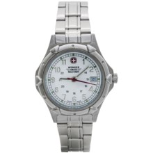 Wenger Standard Issue Watch - Stainless Steel (For Women) in White/Stainless Steel - Closeouts