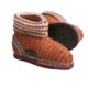Wesenjak Slipper Booties with Cuff -  Boiled Wool (For Kids)