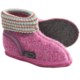 Wesenjak Slipper Booties with Cuff -  Boiled Wool (For Kids)