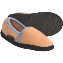 Wesenjak Slipper Moccasins - Boiled Wool (For Kids and Infants) in Apricot - Closeouts