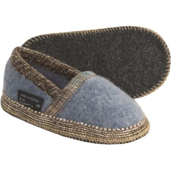 Wesenjak Slipper Moccasins - Boiled Wool (For Kids and Infants)