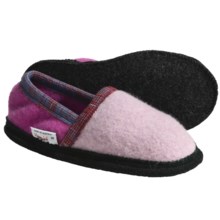 Wesenjak Slipper Moccasins - Boiled Wool (For Men and Women) in Light Pink/Pink - Closeouts