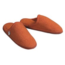 Wesenjak Slipper Slides - Boiled Wool (For Men and Women) in Orange - Closeouts