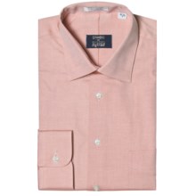 Westport Solid Dress Shirt - Spread Collar, Long Sleeve (For Big and Tall Men) in Melon - Closeouts
