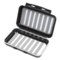 See Photo Wetfly Medium Waterproof Plastic Fly Box - 14-Row, Medium