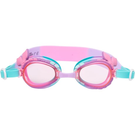 Aqua2ude Whale Tale Swim Goggles (For Kids) - TURQUOISE/PURPLE ( )