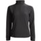 Black/ Pewter White Sierra Alpha Fleece Shirt - Long Sleeve (For Women)