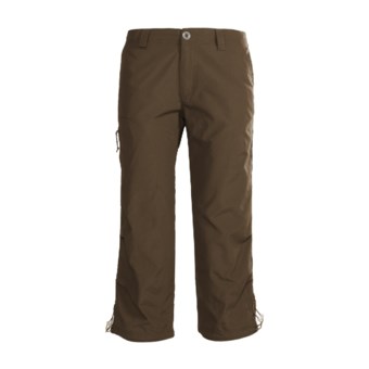 White Sierra Bent Creek Capris - UPF 30 (For Women) in Breen