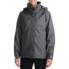 White Sierra Betty Jacket - Insulated, 3-in-1 (For Women) in Caviar - Closeouts