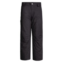 White Sierra Bilko Snow Pants - Insulated (For Boys) in Black - Closeouts