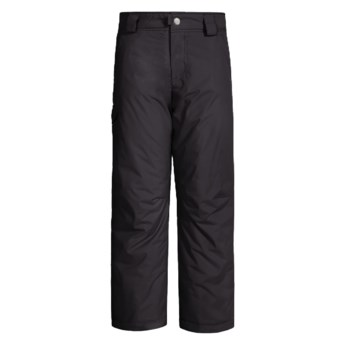 White Sierra Bilko Snow Pants - Insulated (For Boys) in Black
