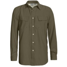 White Sierra Catamaran Roll Up Shirt - UPF 30, Long Sleeve (For Men) in New Sage - Closeouts