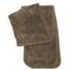 White Sierra Cozy Fleece Scarf (For Women)