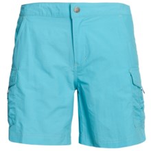 White Sierra Crystal Cove II Shorts - UPF 30 (For Women) in Bluefish - Closeouts
